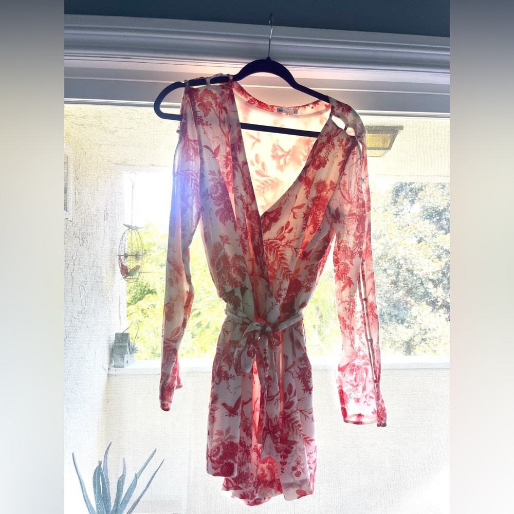 Club Monaco linen romper